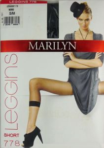Marilyn Legginsy Short 778 S/M  nero